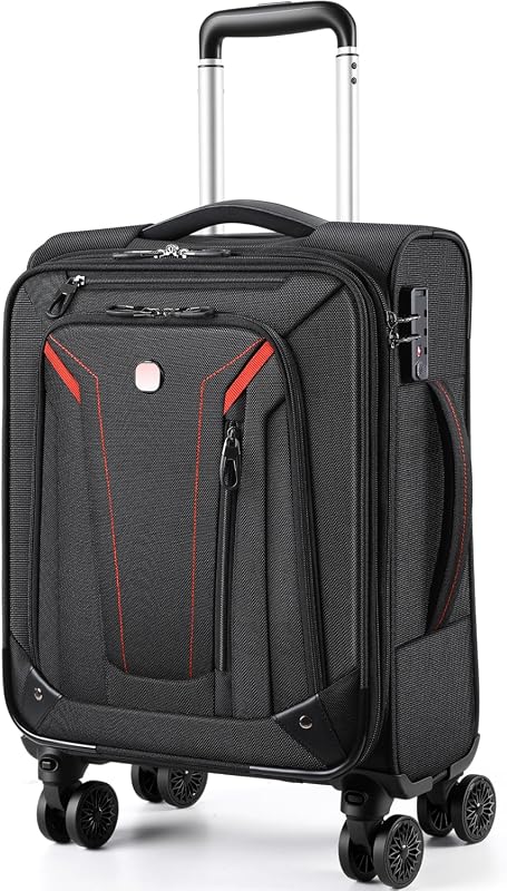 Star Cloud 22 Inch Carry On Luggage, Airline Approved Rigid Suitcase w