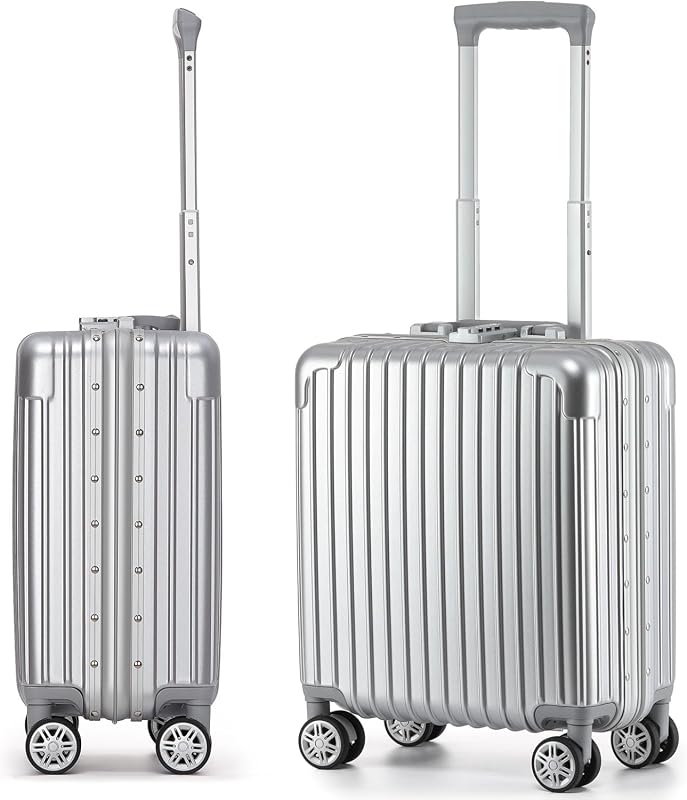 16-Inch Aluminum Frame Underseat Carry-On Luggage