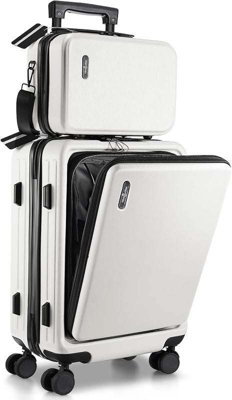 TRAVELARIM 20 Inch Carry-On Luggage, Airline Approved Lightweight Suit