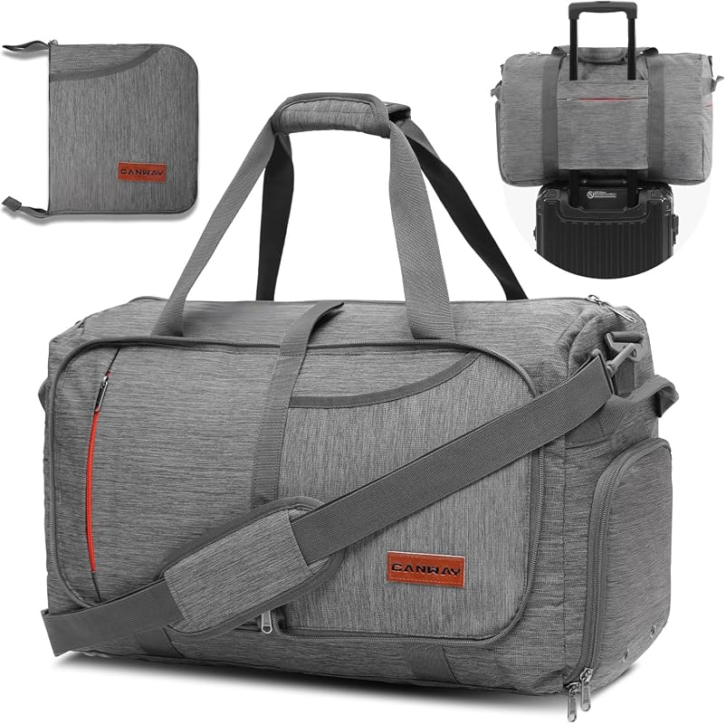 Canway 40L Foldable Carry-On Duffle Bag