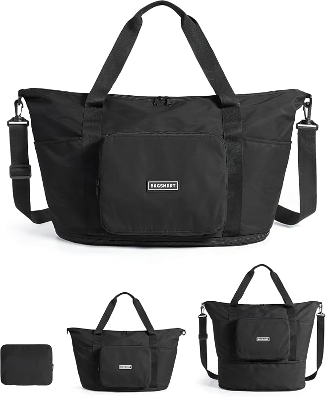 BAGSMART Foldable Expandable Travel Bag